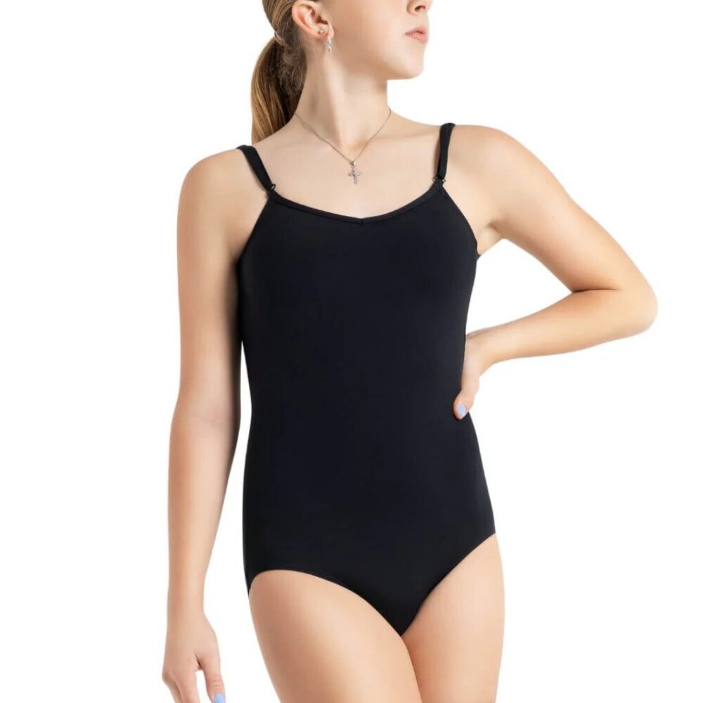 Capezio Classics Princess Camisole Leotard Black Youth